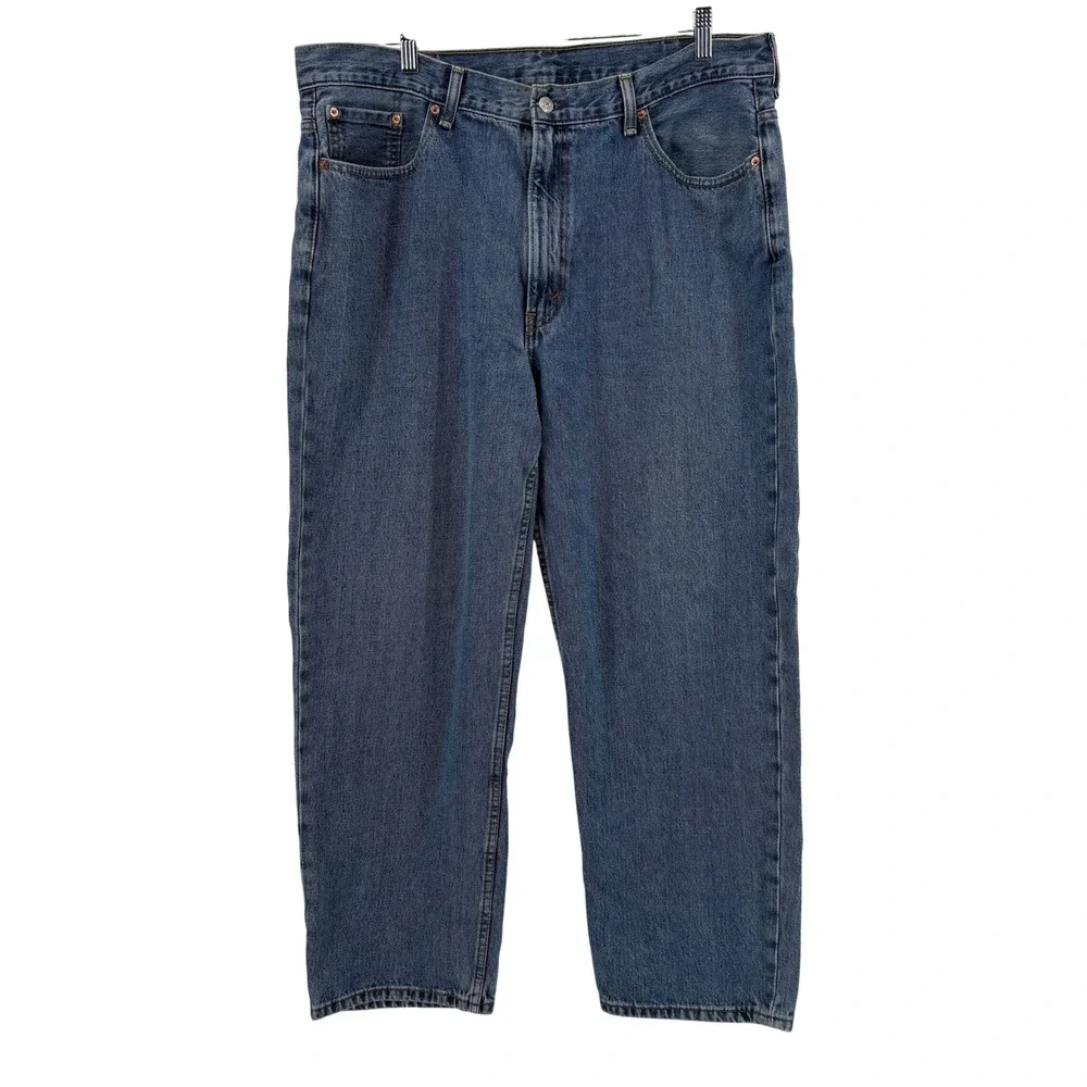 Levi's 550 Relaxed Fit Jeans Men's 40x30 Blue Denim‎ Straight Leg